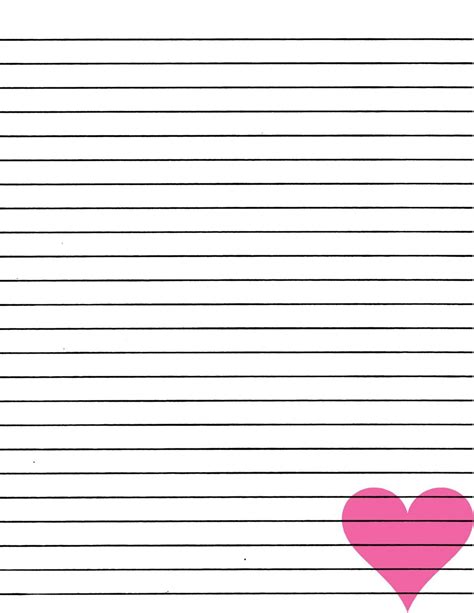 Free Printable Lined Pages