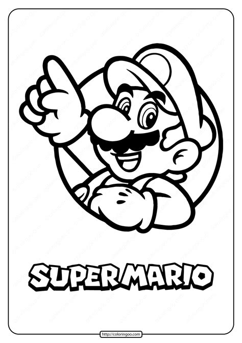 Free Printable Mario