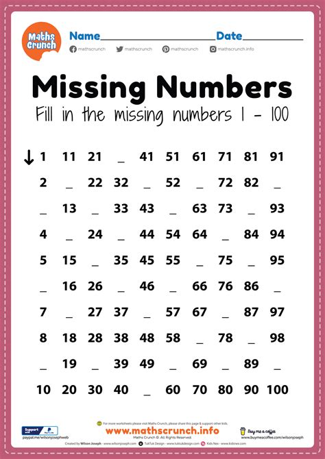 Free Printable Maths Worksheets For Kindergarten