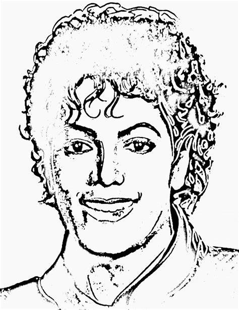 Free Printable Michael Jackson Coloring Pages