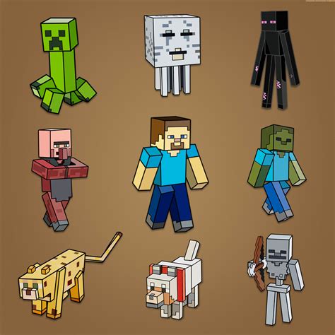 Free Printable Minecraft Clipart