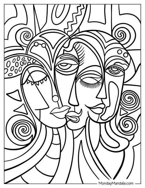 Free Printable Nature Coloring Pages For Adults Abstract Face Adult Hd
Coloring Pages