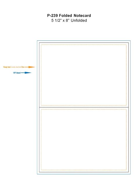 Free Printable Note Card Template