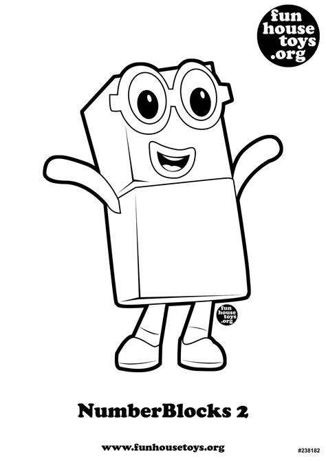 Free Printable Numberblocks Coloring Pages