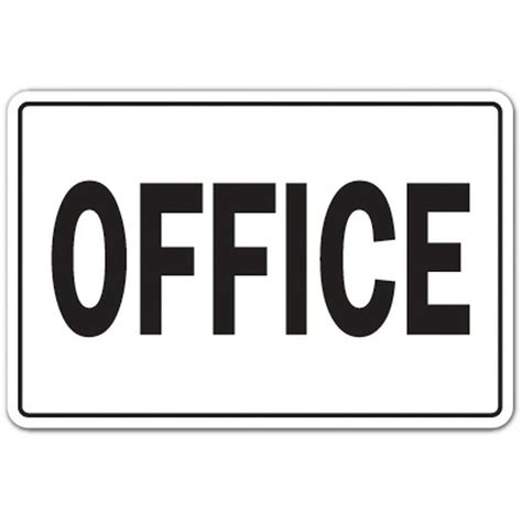 Free Printable Office Signs