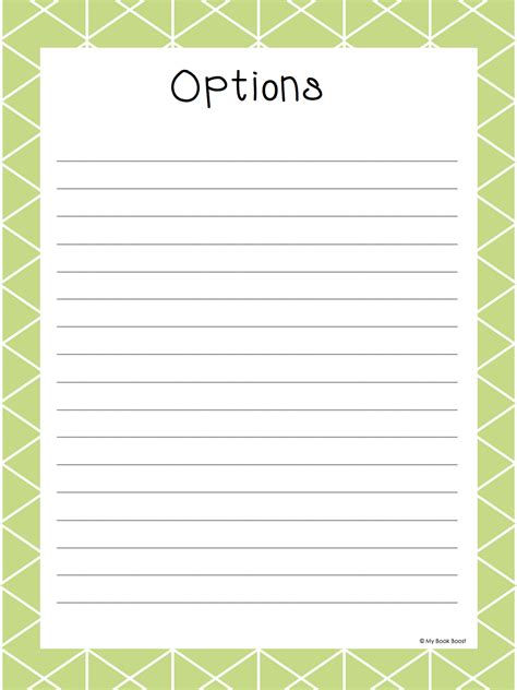 Free Printable Options