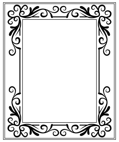 Free Printable Picture Frames