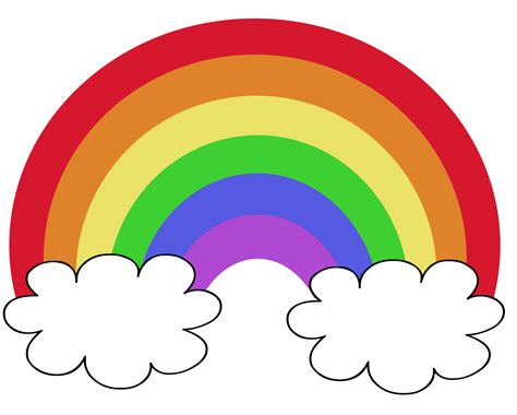 Free Printable Pictures Of Rainbows