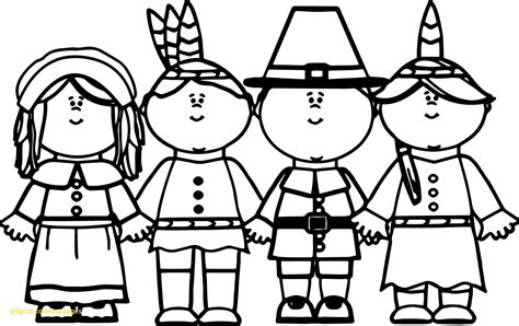 Free Printable Pilgrim Coloring Pages