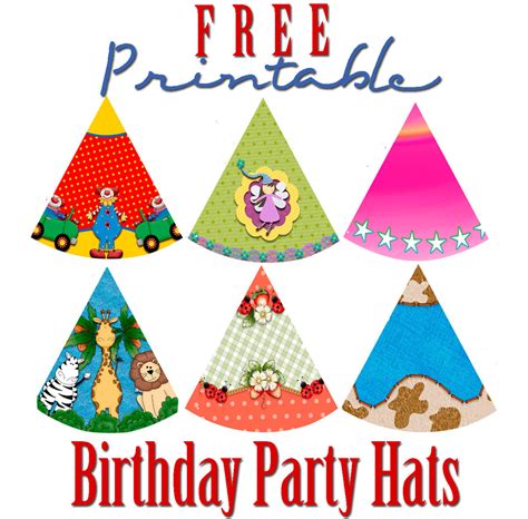 Free Printable Printable Party Hat Template