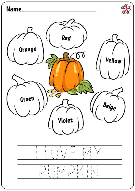 Free Printable Pumpkin Worksheets