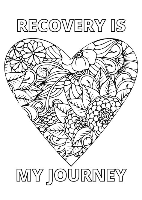 Free Printable Recovery Coloring Pages