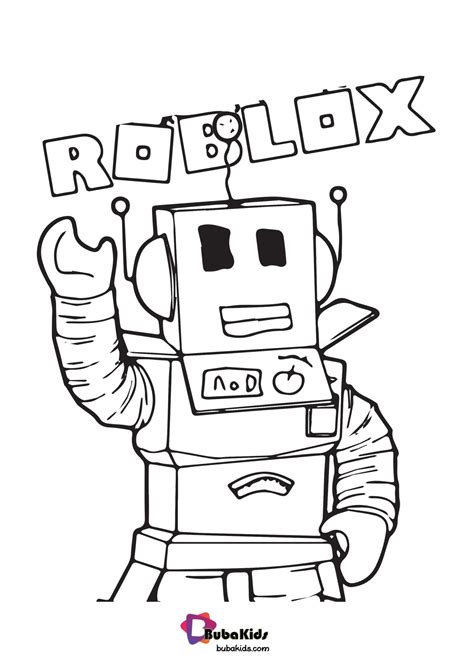 Free Printable Roblox Coloring Pages For Kids