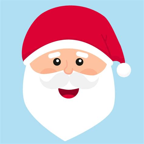 Free Printable Santa Face