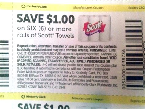 Free Printable Scott Toilet Paper Coupons