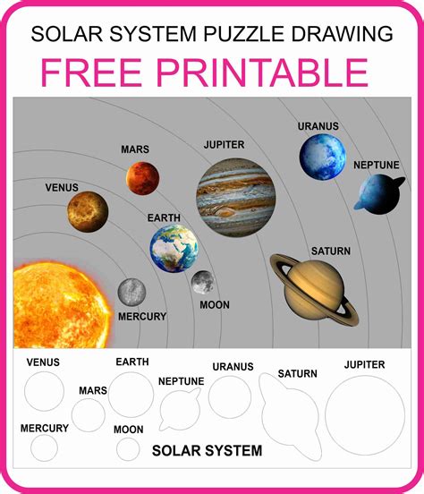 Free Printable Solar System