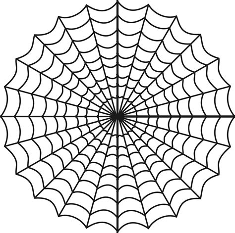 Free Printable Spider Webs