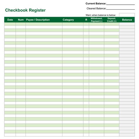 Free Printable Spreadsheet Pdf