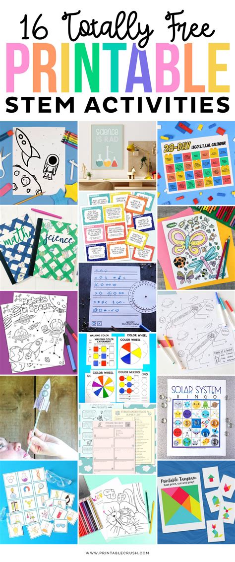 Free Printable Stem Activities