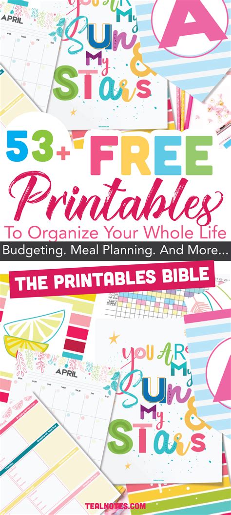 Free Printable Stuff