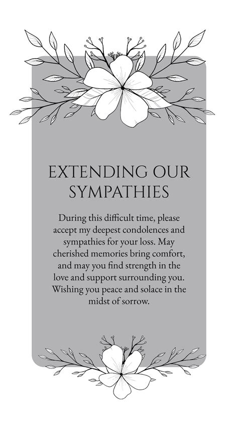 Free Printable Sympathy Card Template