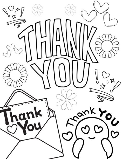 Free Printable Thank You Cards With Scripture Coloring Pages