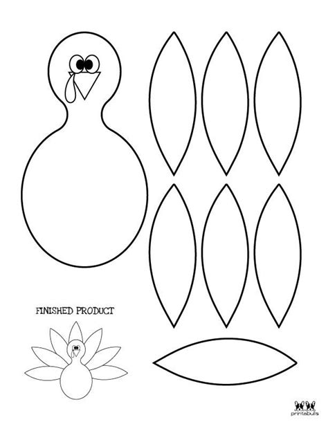 Free Printable Thanksgiving Turkey Templates