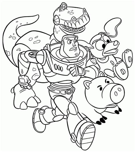 Free Printable Toy Story Coloring Pages