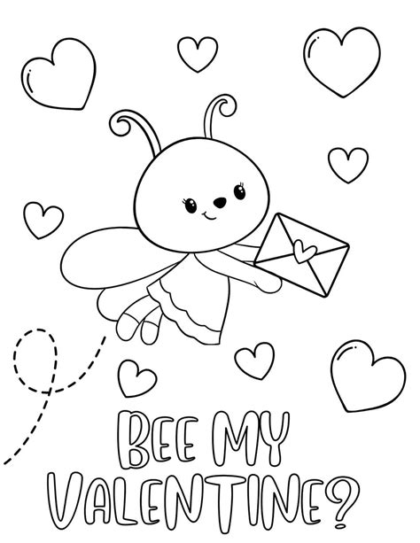Free Printable Valentine's Day Coloring Pages