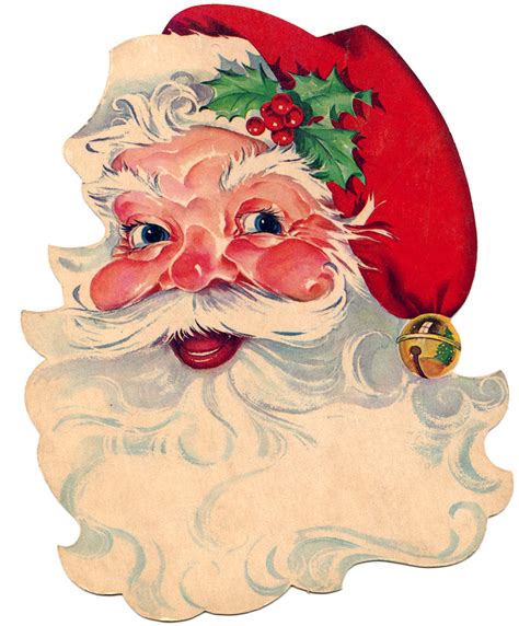 Free Printable Vintage Santa Pictures