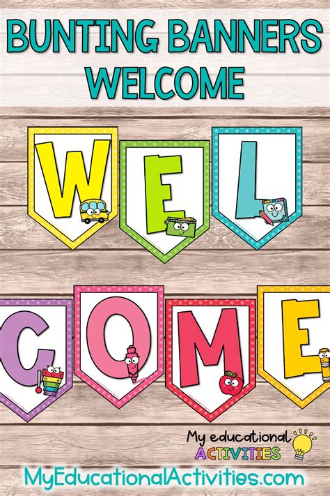 Free Printable Welcome Banner For Classroom
