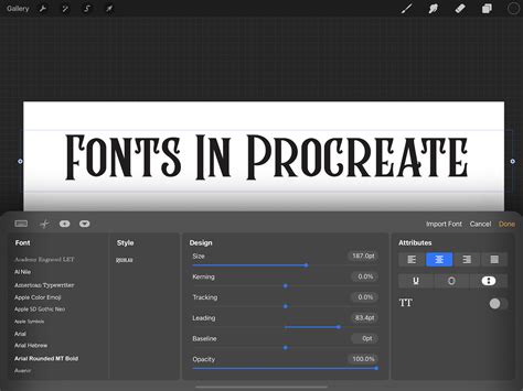 Creative Freedom Unleashed: Explore the Best Free Procreate Fonts for Commercial Use!