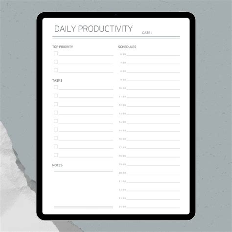Free Productivity Templates