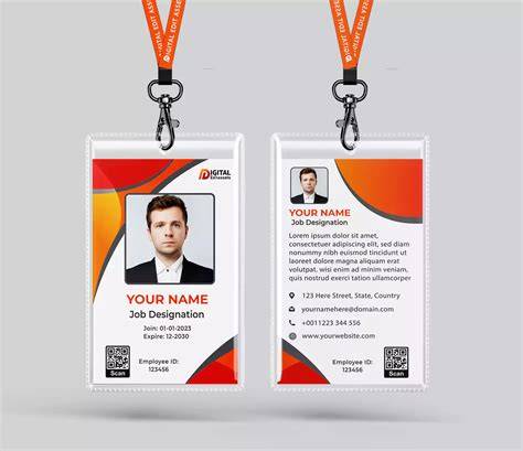 Free Professional ID Card Design Images