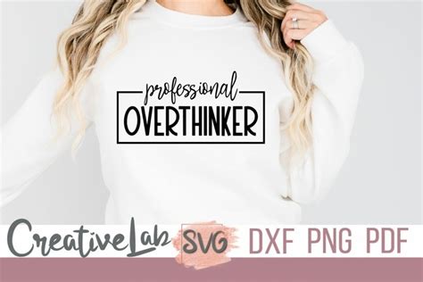 Download Free Professional overthinker SVG Easy Edite