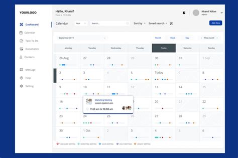 Free Program For Collaborative Business Calendar And Dashboard