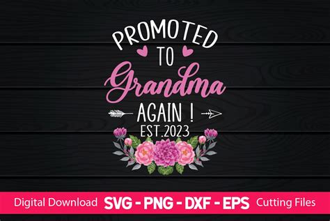 Download Free Promoted To Be Grandma Again Give Thanks Files