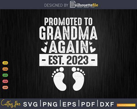 Download Free Promoted to grandma Files DXF Files