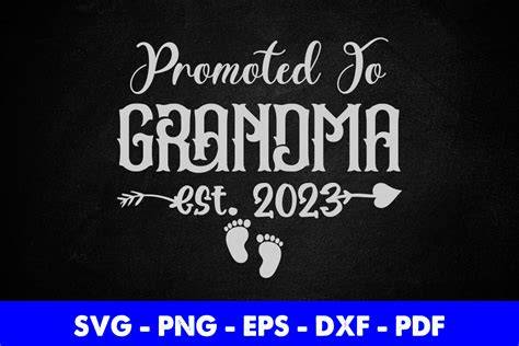 Download Free Promoted to grandma Printable