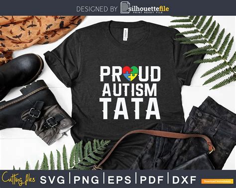 Download Free Proud Autism Tata Files DXF Files