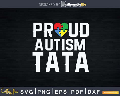 Download Free Proud Autism Tata Files For Crafts