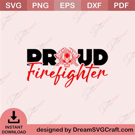 Download Free Proud Firefighter Aunt SVG Design Files DXF Files
