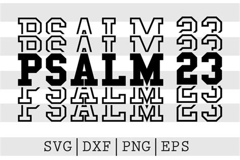 Download Free Psalm 2 3 SVG Easy Edite