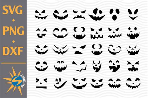 Download Free Pumpkin Face SVG, PNG, DXF Digital Files Include DXF Files