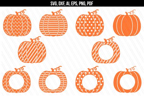 Download Free Pumpkin Monogram SVG, PNG, DXF Digital Files Include Commercial Use For Crafts