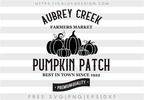 Download Free Pumpkin Patch SVG DXF Files