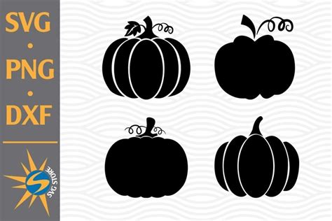 Download Free Pumpkin Pattern SVG, PNG, DXF Digital Files Include Silhouette DXF Files