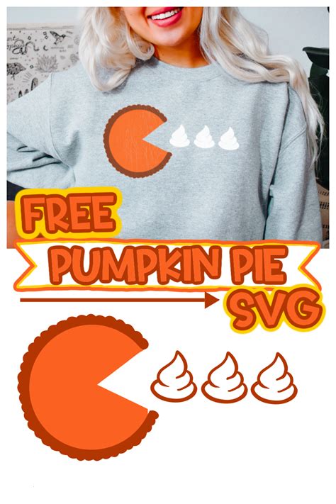 Download Free Pumpkin Pie SVG Cut File For Cricut