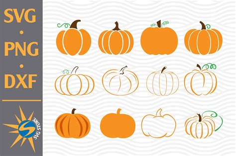 Download Free Pumpkin SVG, PNG, DXF Digital Files Include DXF Files