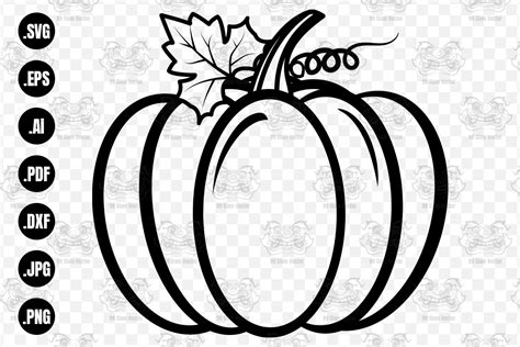 Download Free Pumpkin SVG Cut File Creativefabrica DXF Files